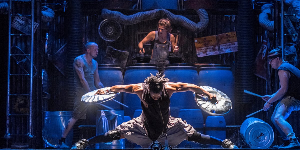 Stomp at the Ambassadors Theatre (Photo: Steve McNicholas)