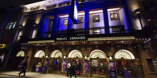 The Prince Edward Theatre hosts Disney's Aladdin