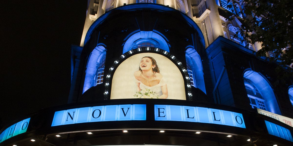 The Novello Theatre London hosts Mamma Mia!
