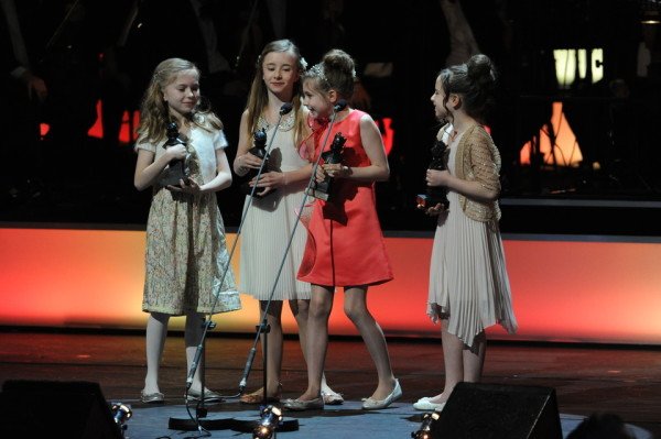 The Matildas at the Olivier Awards 2012 with Mastercard (Photo: Alastair Muir)