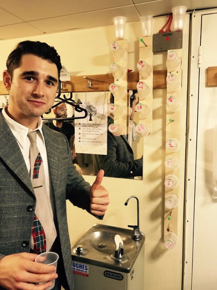 Zizi Strallen and Alex Young Follies photo diary 11