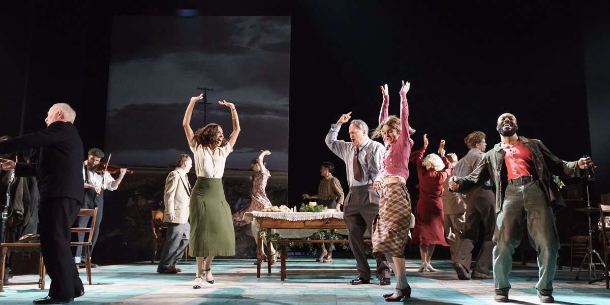 The company of Girl From The North Country at The Old Vic (Photo: Manuel Harlan)