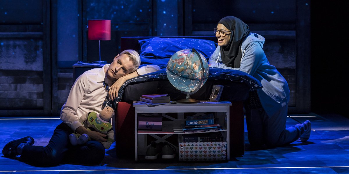 John McCrea and Lucie Shorthouse in Everybody's Talking About Jamie (Photo: Alastair Muir)