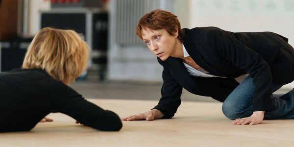 Juliet Stevenson and Lia Williams in rehearsal for Mary Stuart (Photo: Manuel Harlan)