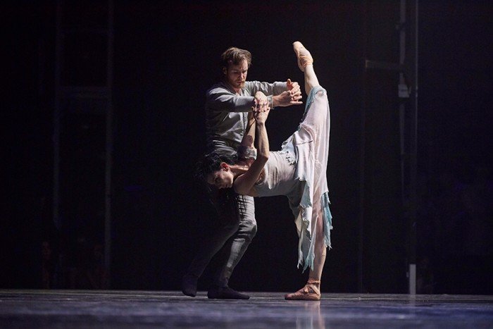Tamara Rojo and James Streeter in Akram Khan's Giselle (Photo: Laurent Liotardo)