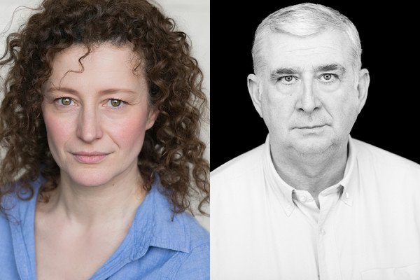 Anna Francolini and Gerard Horan