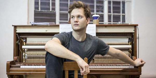 Seb Carrington in rehearsal for Summer And Smoke (Photo: Marc Brenner)