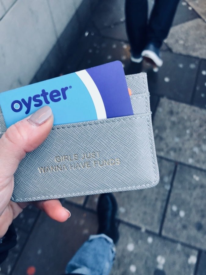 Oyster card - Claire Calvert's photo diary