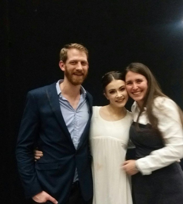 Post-show celebrations - Claire Calvert's photo diary