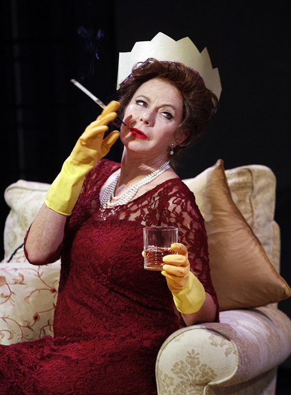 Felicity Dean (HRH The Princess Margaret) in A Princess Undone (Photo: Simon Annand) 