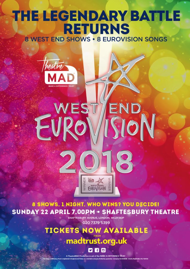West End Eurovision poster