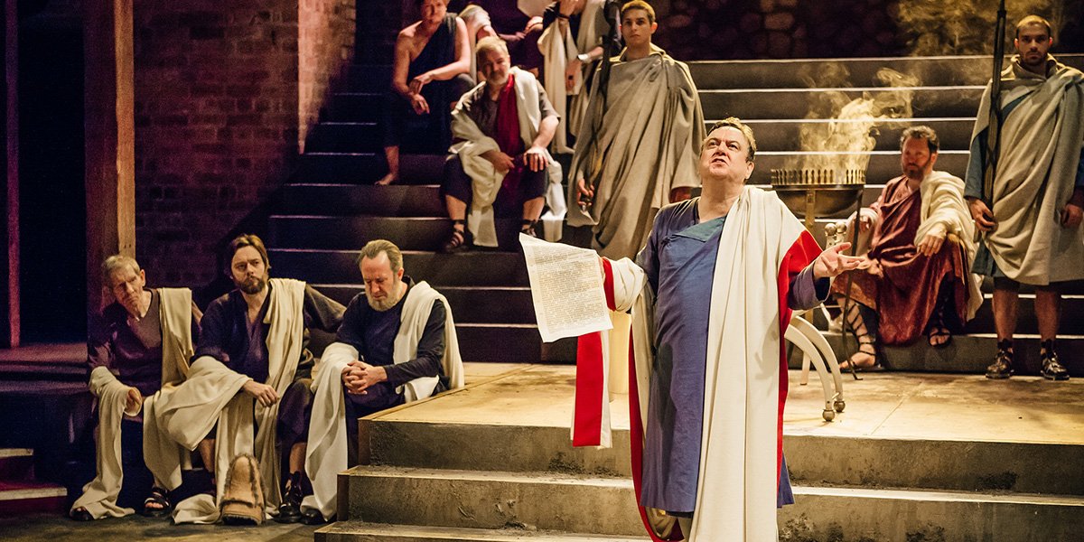 Imperium Part I: Conspirator in Stratford-upon-Avon (Photo: Ikin Yum/RSC)