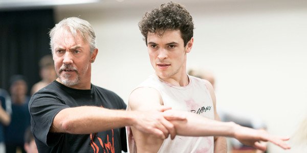 Fernando Mira and Jonny Labey in Strictly Ballroom The Musical rehearsals (Photo: Johan Persson)