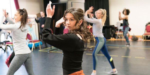Zizi Strallen in Strictly Ballroom The Musical rehearsals (Photo: Johan Persson)