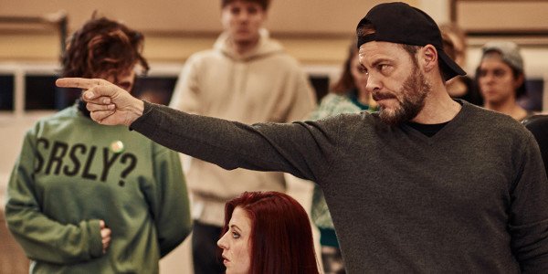 Sharon Sexton & Rob Fowler in rehearsals (Photo: Specular)