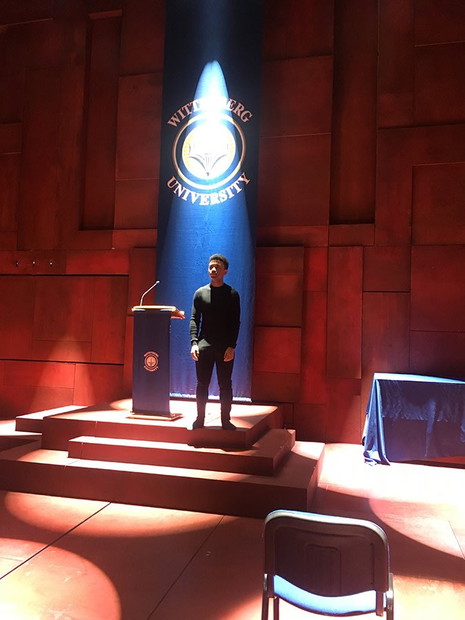 Romayne Andrews the consummate professional. 