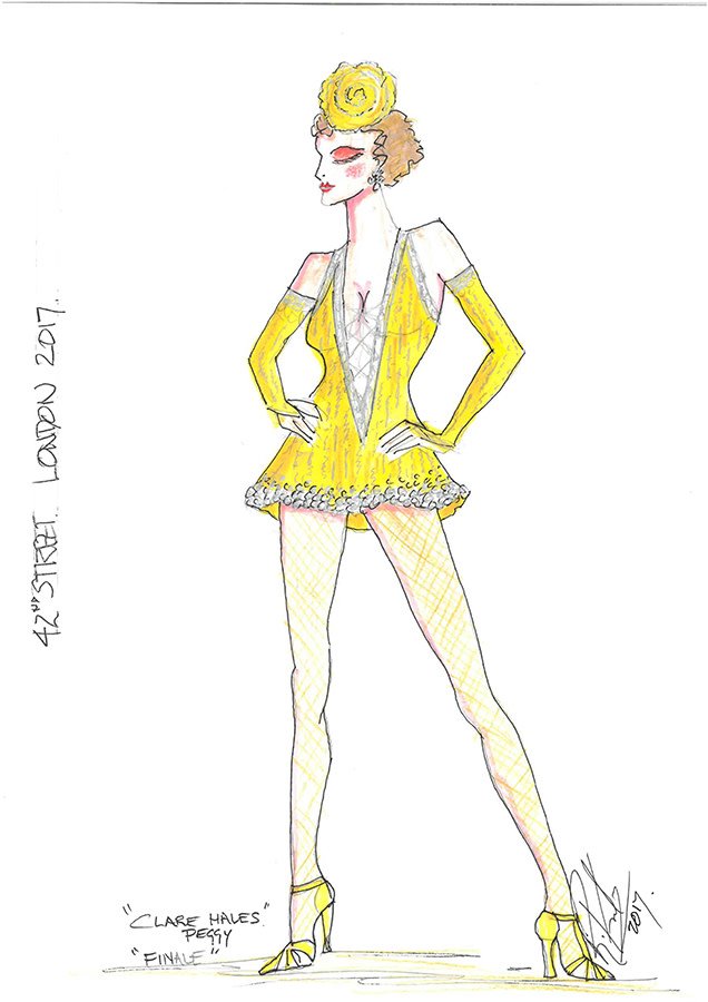 42nd Street costumes (Credit: Roger Kirk)