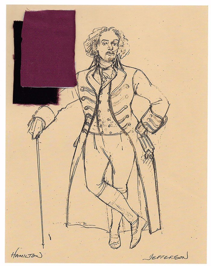 Hamilton costumes (Credit: Paul Tazewell)