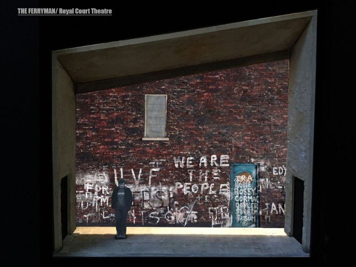 The Ferryman model boxes (Credit: Rob Howell)