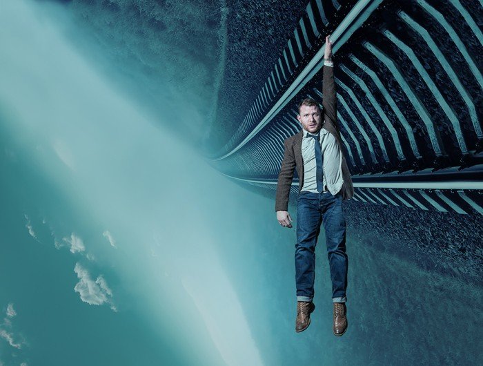 Distance artwork at the Park Theatre