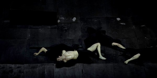 Dimitris Papaioannou in The Great Tamer (Photo: Julian Mommert) for Dance Umbrella