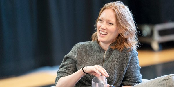 Clare Foster in Consent rehearsals (Photo: Johan Persson)