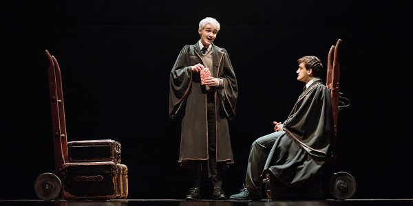 Jonathan Case and Joe-Idris Roberts in Harry Potter And The Cursed Child