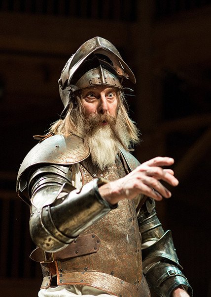 David Threlfall in the original RSC production of Don Quixote (Photo: Helen Maybanks)