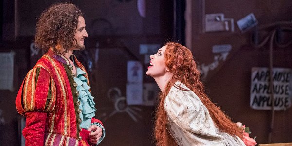 Quirijn de Lang and Stephanie Corley in Opera North’s production of Cole Porter’s Kiss Me, Kate (Photo: Tristram Kenton)