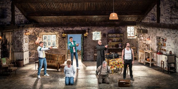 The cast of The Lieutenant Of Inishmore (Photo: Johan Persson)