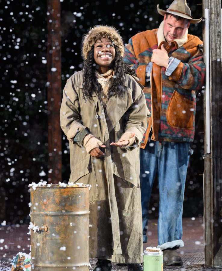 As You Like It. Me sha Bryan and Kristian Phillips. Photo Jane Hobson.