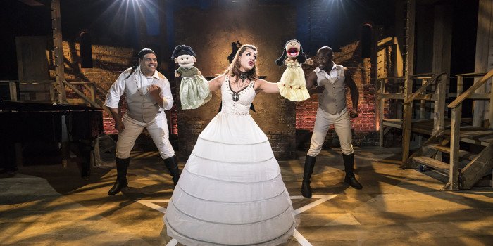 Spamilton at the Menier Chocolate Factory (Photo: Johan Persson)