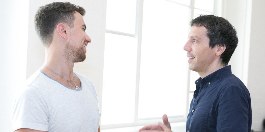 Richard Fleeshman and Alex Gaumond by Darren Bell