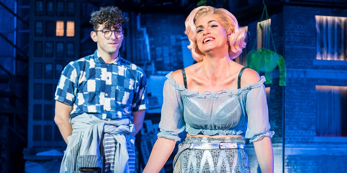 Jemima Rooper and Marc Antolin in Little Shop Of Horrors (Photo: Johan Persson)