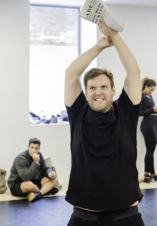 Eugenius! rehearsals (Photo: Nik Dudley)