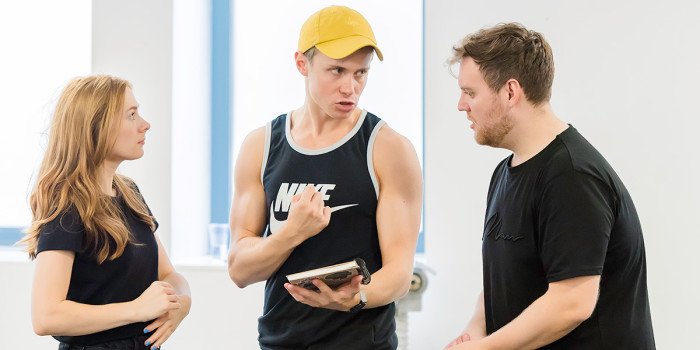 Eugenius! rehearsals (Photo: Nik Dudley)