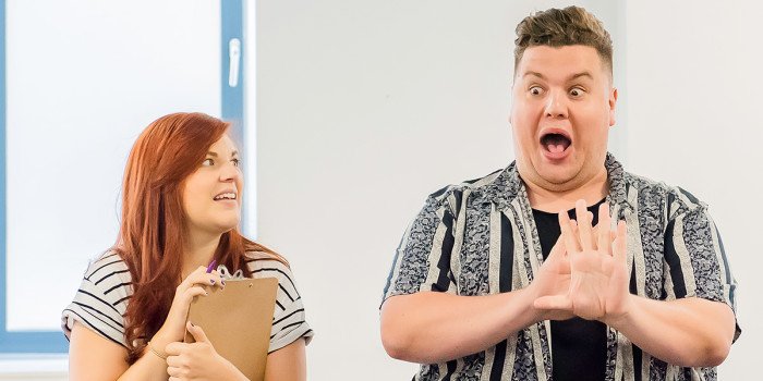 Eugenius! rehearsals (Photo: Nik Dudley)