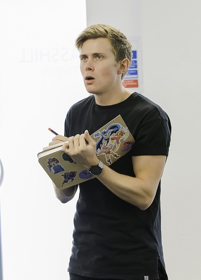 Eugenius! rehearsals (Photo: Nik Dudley)