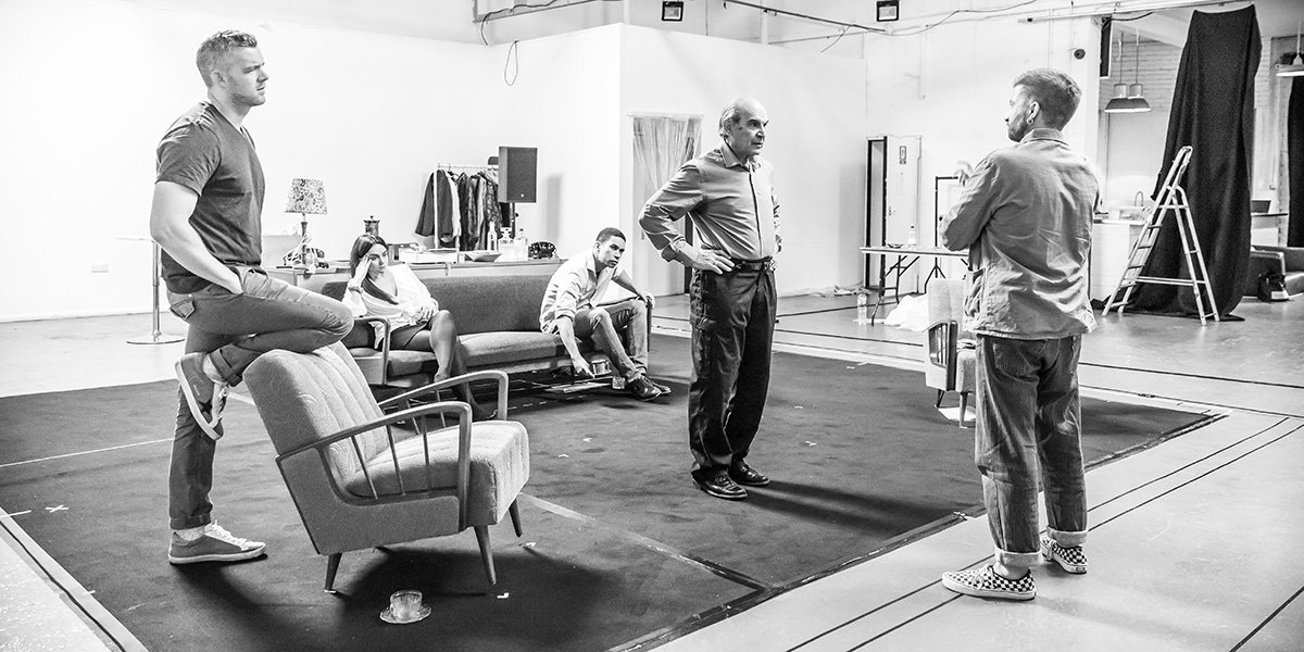 Pinter One and Pinter Two: in rehearsals