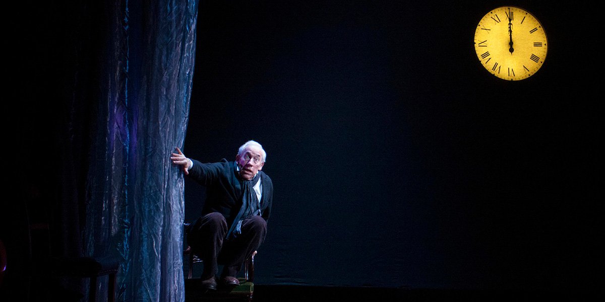 Simon Callow in A Christmas Carol (Arts Theatre)