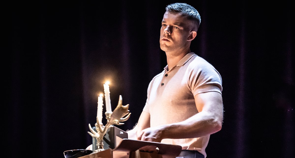 Russell Tovey in The Collection. Photo by Marc Brenner