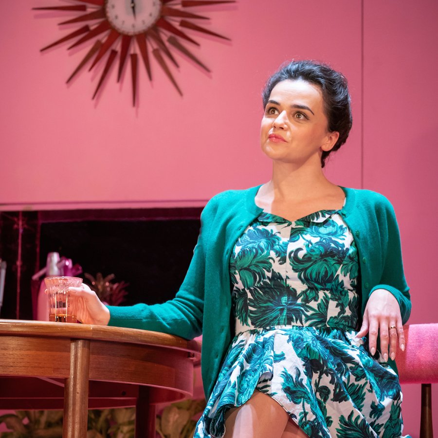 Hayley Squires in The Lover. Photo by Marc Brenner