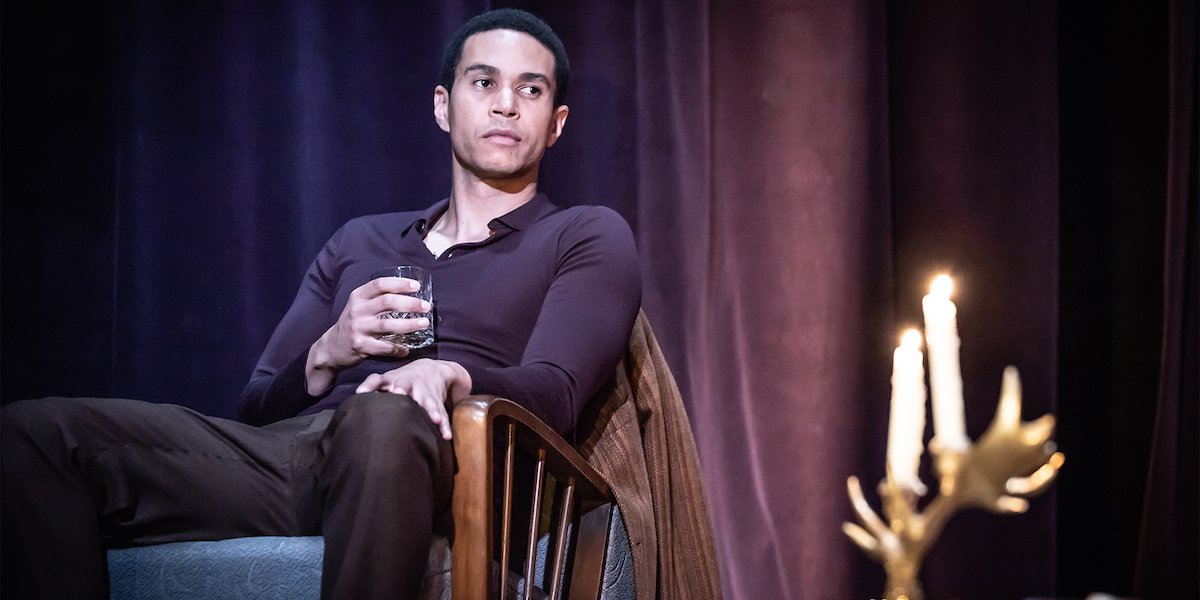 John Macmillan in The Collection. Photo by Marc Brenner