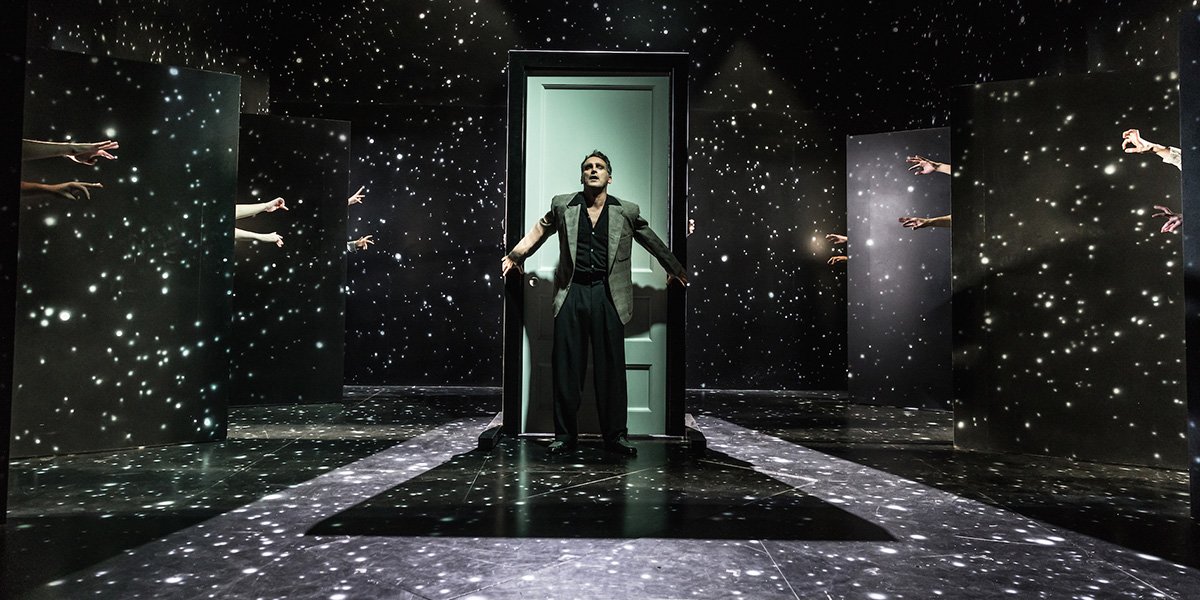 John Marquez in The Twilight Zone at Almeida Theatre (Photo: Marc Brenner)