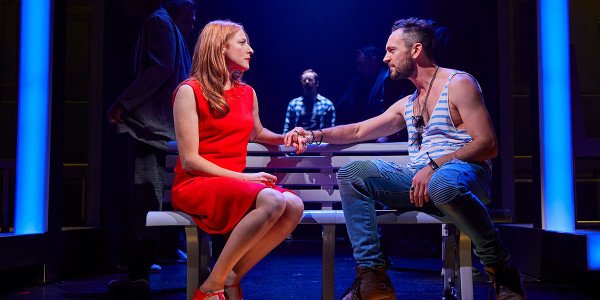 Rosalie Craig and George Blagden in Company (Photo: Brinkhoff/Mogenburg)