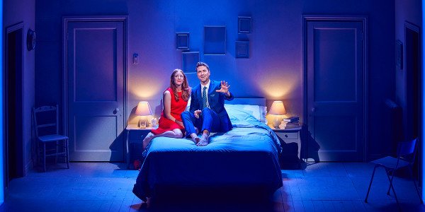 Rosalie Craig and Richard Fleeshman in Company (Photo: Brinkhoff/Mogenburg)