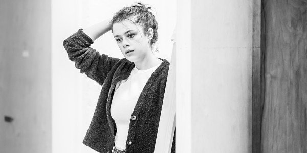 Isis Hainsworth in Pinter Four rehearsals (Photo: Marc Brenner)