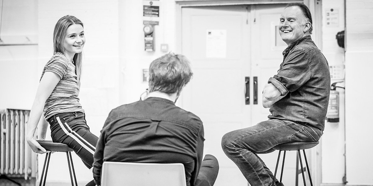 In rehearsal: Jessica Barden, Janie Dee & more in Pinter Four