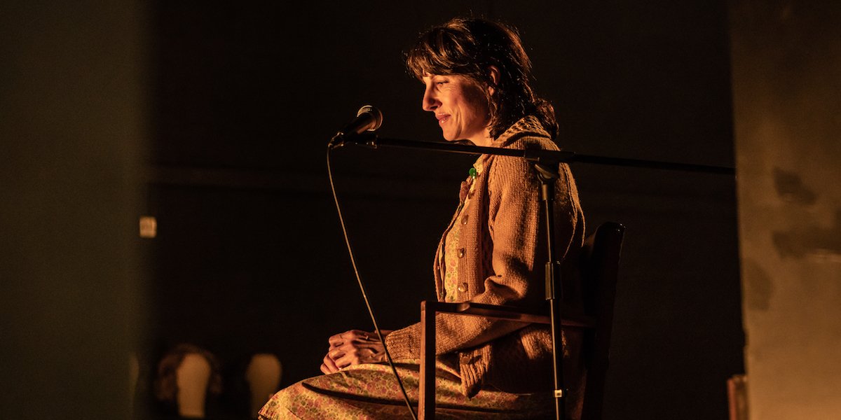 Tamsin Greig in Pinter Three. Photo credit Marc Brenner