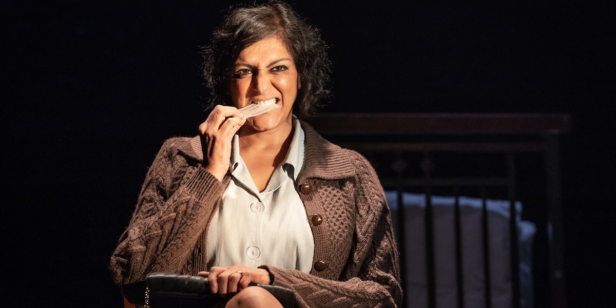 Meera Syal in Pinter Three. Photo credit Marc Brenner